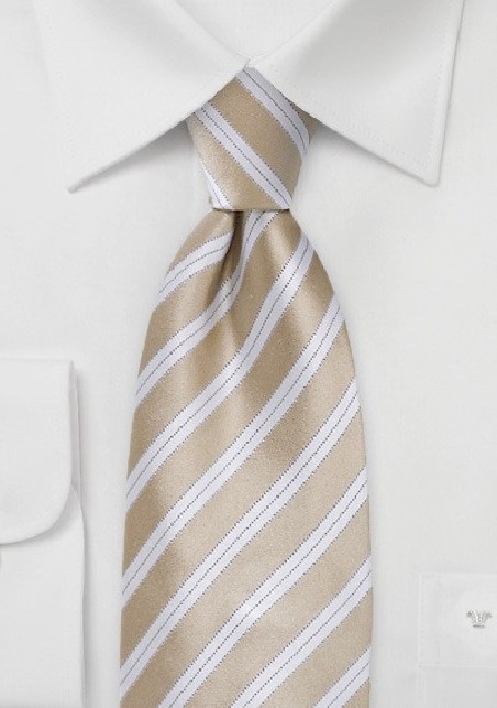 Sweet Almond Striped Tie in Kids Size