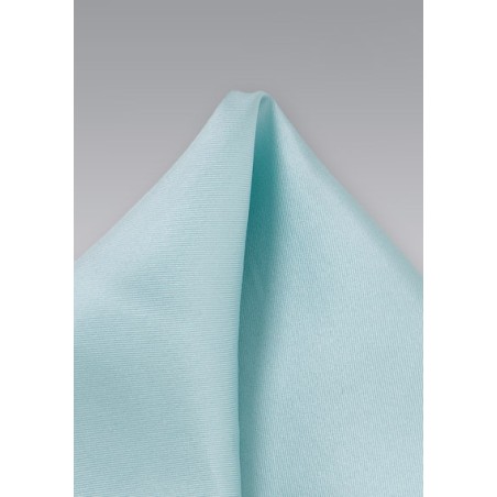 Light Mint Colored Silk Pocket Square