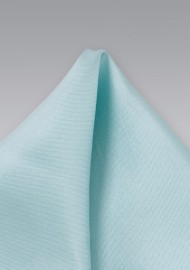 Light Mint Colored Silk Pocket Square