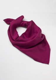 Women's Silk Scarf in Fuchsia Pink