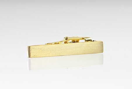 Brass Tie Bar in Narrow Size