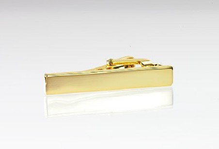 Skinny Tie Bar in Gold