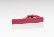 Matte Pink Colored Tie Bar