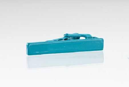 Narrow Tie Bar in Turquoise