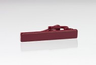 Burgundy Colored Tie Bar