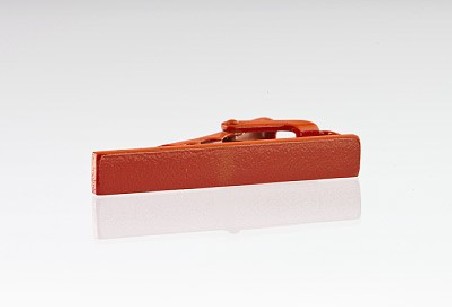 Orange Colored Tie Bar