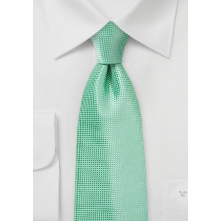 Winter Mint Colored Necktie