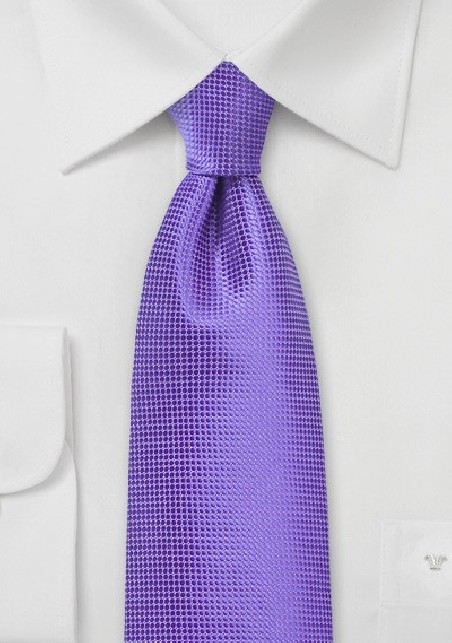Bright Colored Tie in Opulent Purple