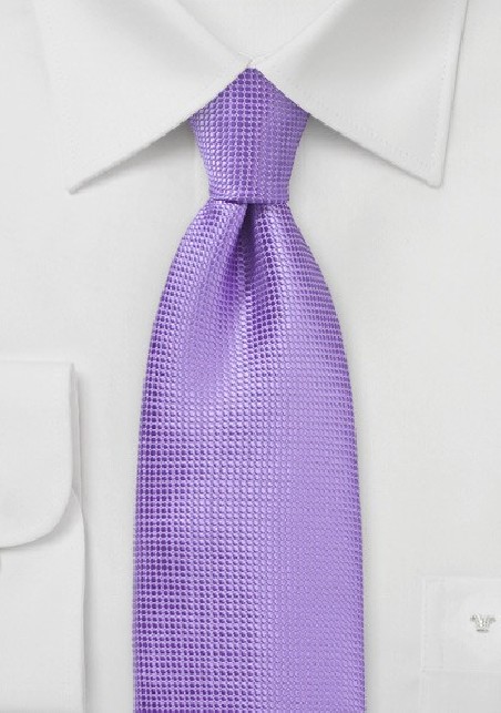 Royal Lilac Colored Necktie