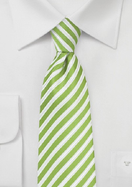 Bold Lime Colored Necktie