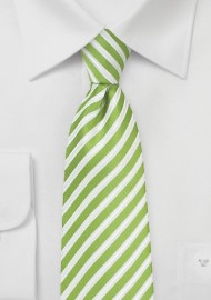 Bold Lime Colored Necktie