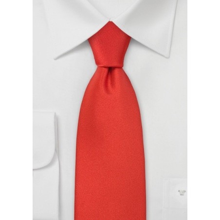 Cinnamon Red Necktie