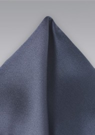 Deep Plum Gray Pocket Square