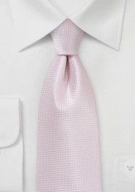 Boys Sized Tie in Blush Pink