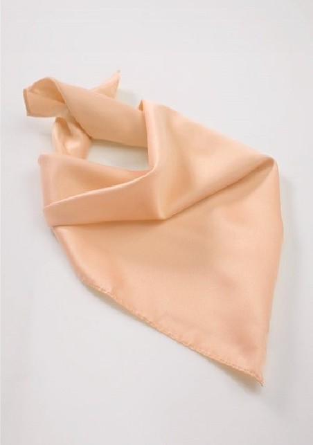 Peach Orange Womens Neck Scarf
