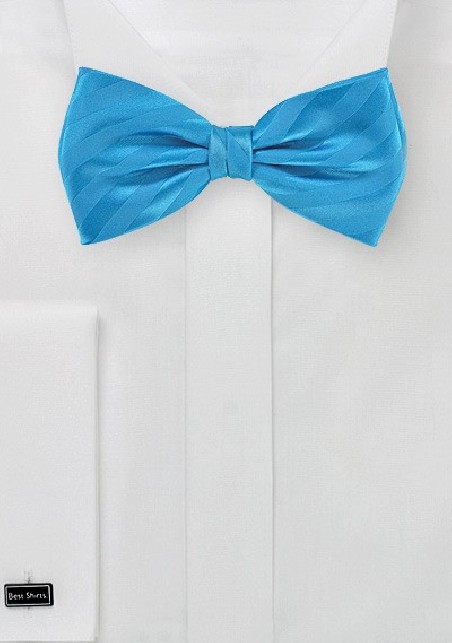 Men's Bow Tie in Malibu Blue