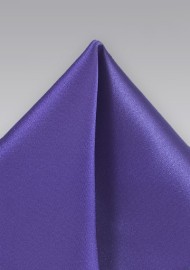 Pocket Square in Electric Purple