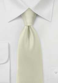 Light Vanilla Yellow Necktie