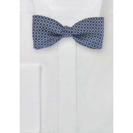 Vintage Bow Tie in Deep Blue
