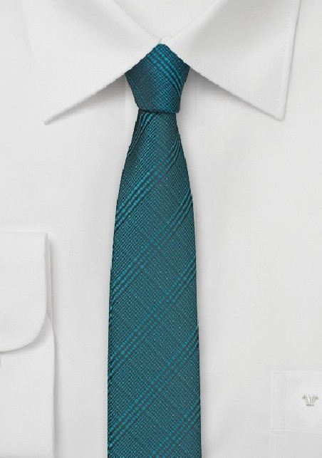 Skinny Tie in Dragonfly Blue