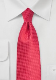 Grenadine Red Color Necktie