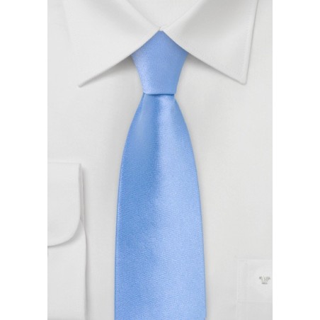 Skinny Necktie in Sky Blue