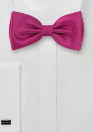 Kids Bow Tie in Magenta-Pink
