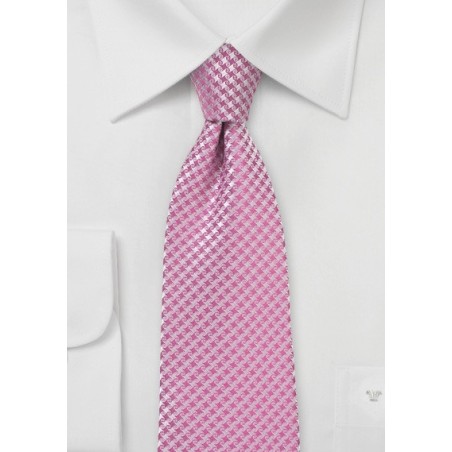 Fun Colored Kids Tie Bubblegum Pink