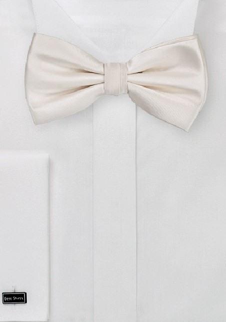 Ivory Colored Kids Bow Tie