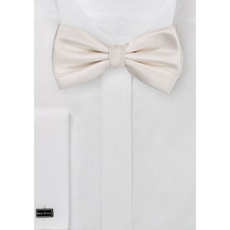 Ivory Colored Kids Bow Tie