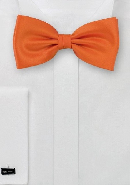 Kids Bow Tie in Orange