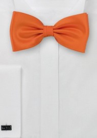 Kids Bow Tie in Orange