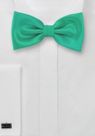 Jade Green Bow Tie for Kids
