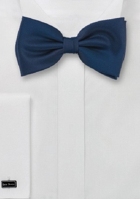 Dark Navy Kids Bow Tie