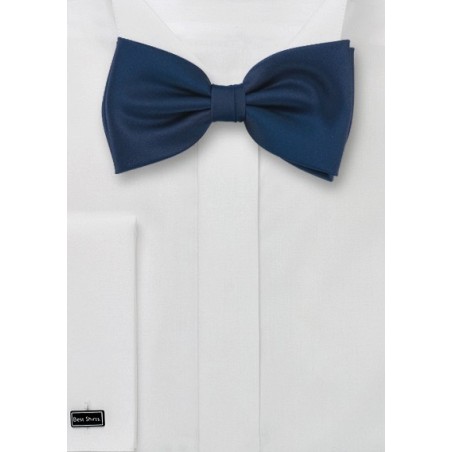 Dark Navy Kids Bow Tie