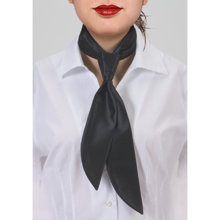 Women's Necktie in Dark Navy
