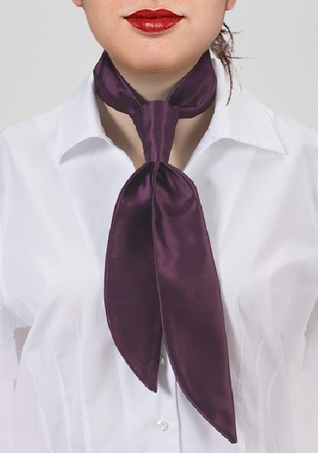 Grape Colored Womens Necktie