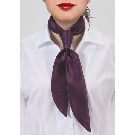 Grape Colored Womens Necktie