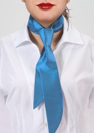 Women's Necktie in Ice Blue