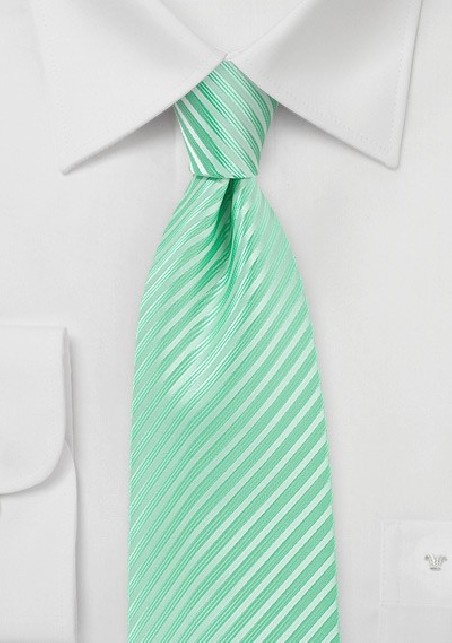 Opal Green Kids Tie