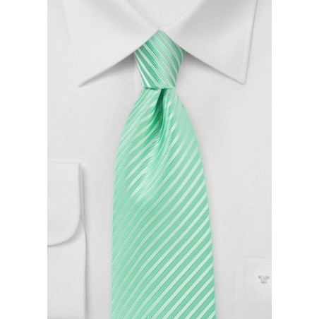 Opal Green Kids Tie