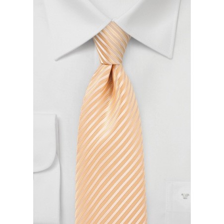 Peach Fuzz Necktie in XL Size