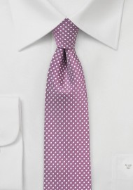 Pin Dot Tie in Raspberry