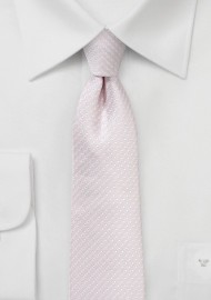 Petal Pink Skinny Tie