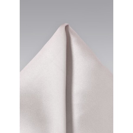 Light Ivory Color Pocket Square