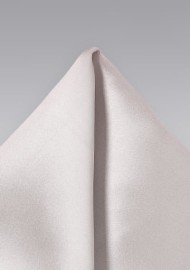 Light Ivory Color Pocket Square