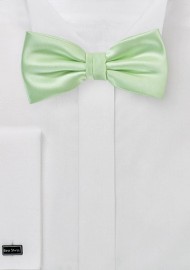 Light Mint Green Bow Tie