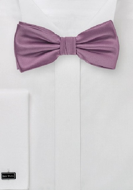 Bow Tie in Purple Rose Color