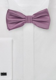 Bow Tie in Purple Rose Color