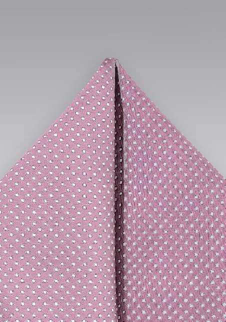Pocket Square in Orchid Pink